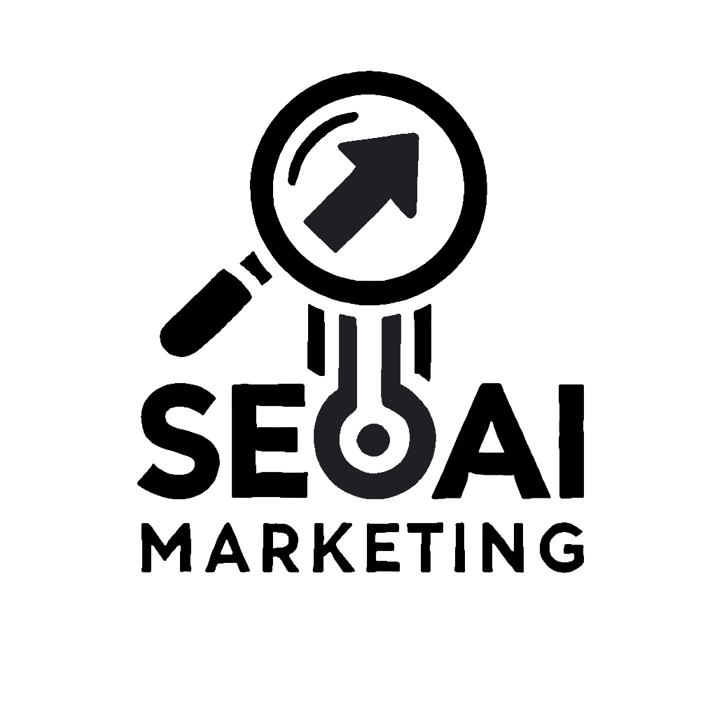 SEOAI Marketing Logo BW Photoroom