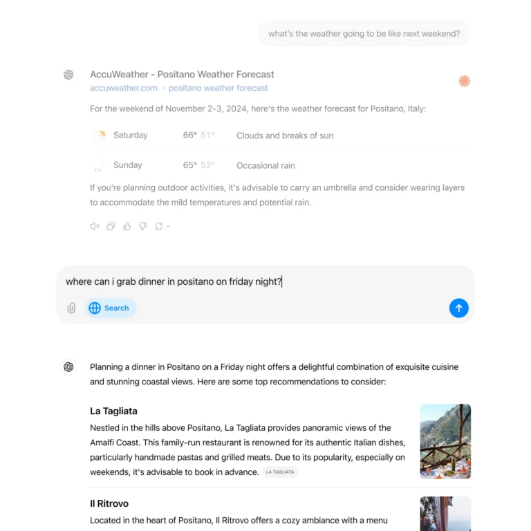 SearchGPT Conversational